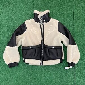 Blank NYC Faux Sherp Moto Jacket